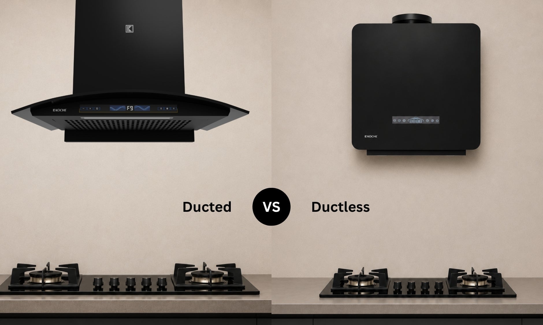 Ducted vs ductless chimney — which is better for kitchen