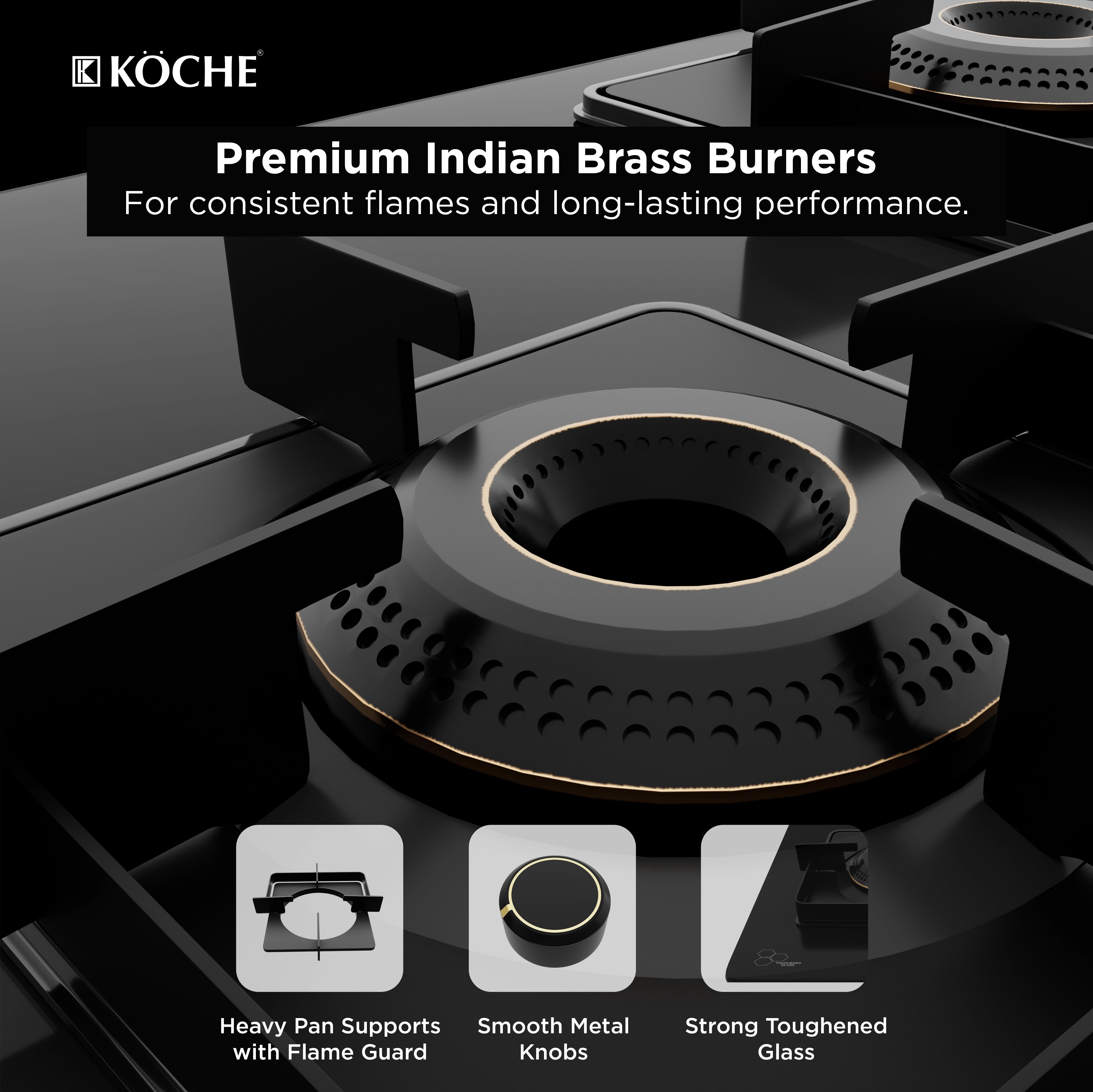 Betty 4B Auto Ignition Built-In Hob