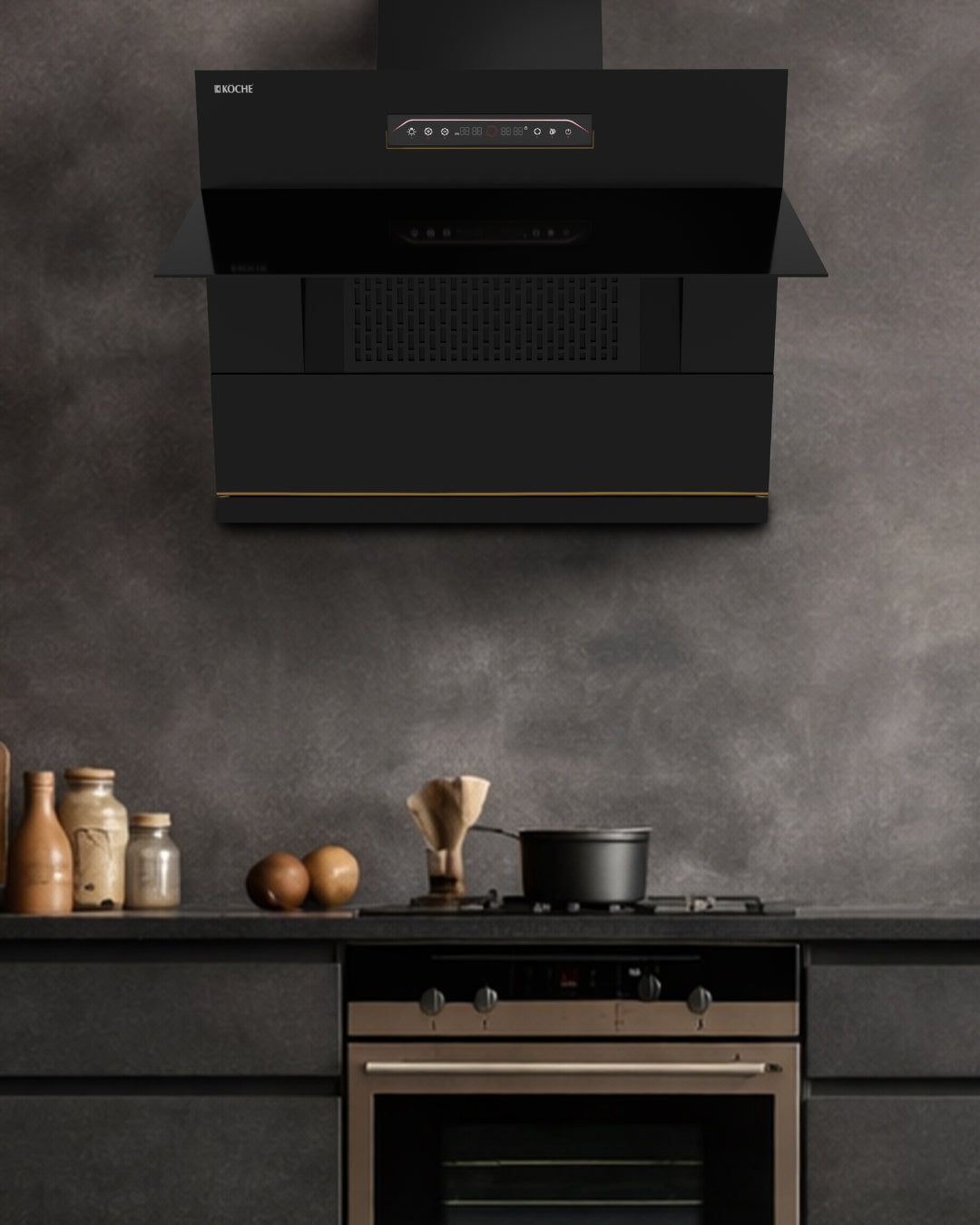 Laura chimney in a modern premium kitchen – Köche