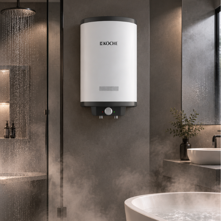 Vita Pro Storage Water Heater 15L | 5 Level Safety Mechanism| BEE 5 Star