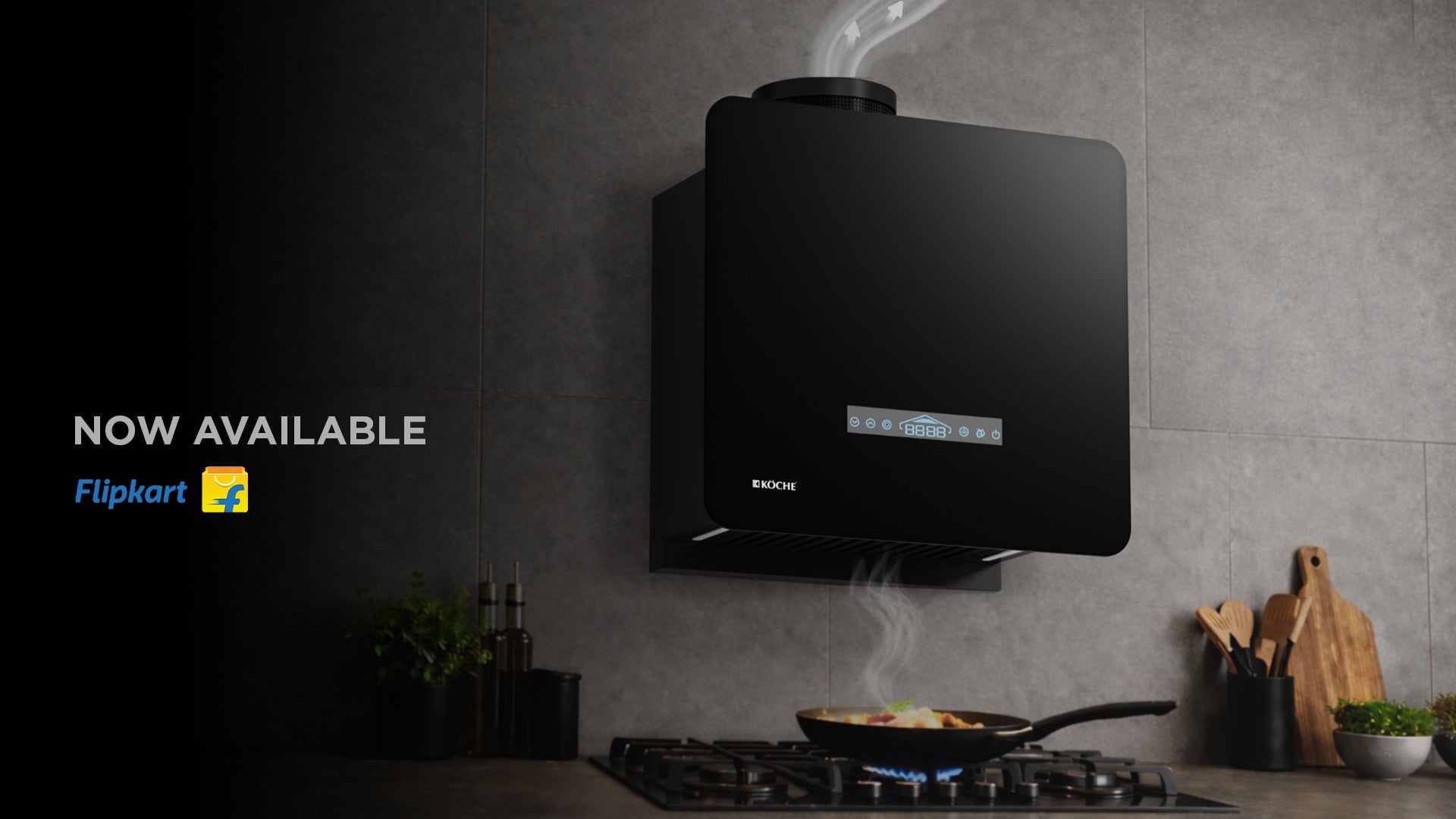 Köche Port 60 BLDC kitchen chimney now available on Flipkart