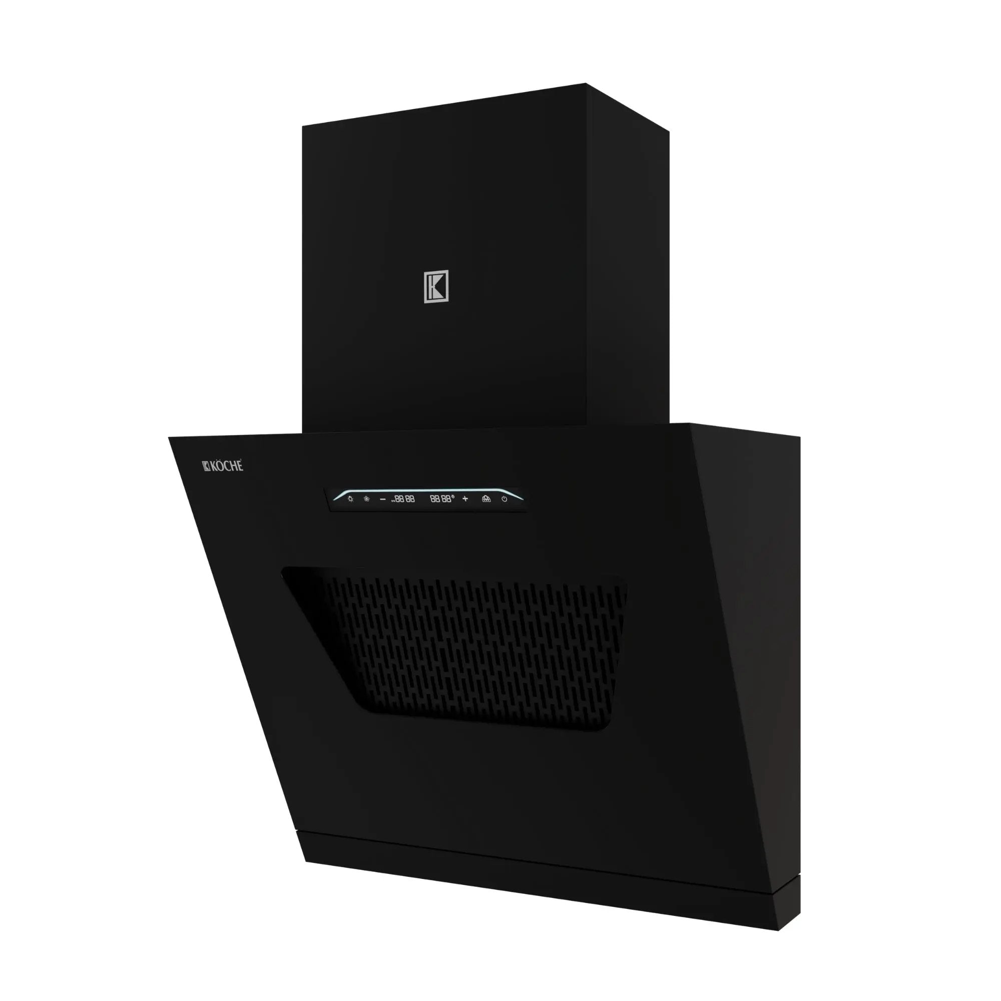 koche-pronto-60-bldc-chimney-black-glass