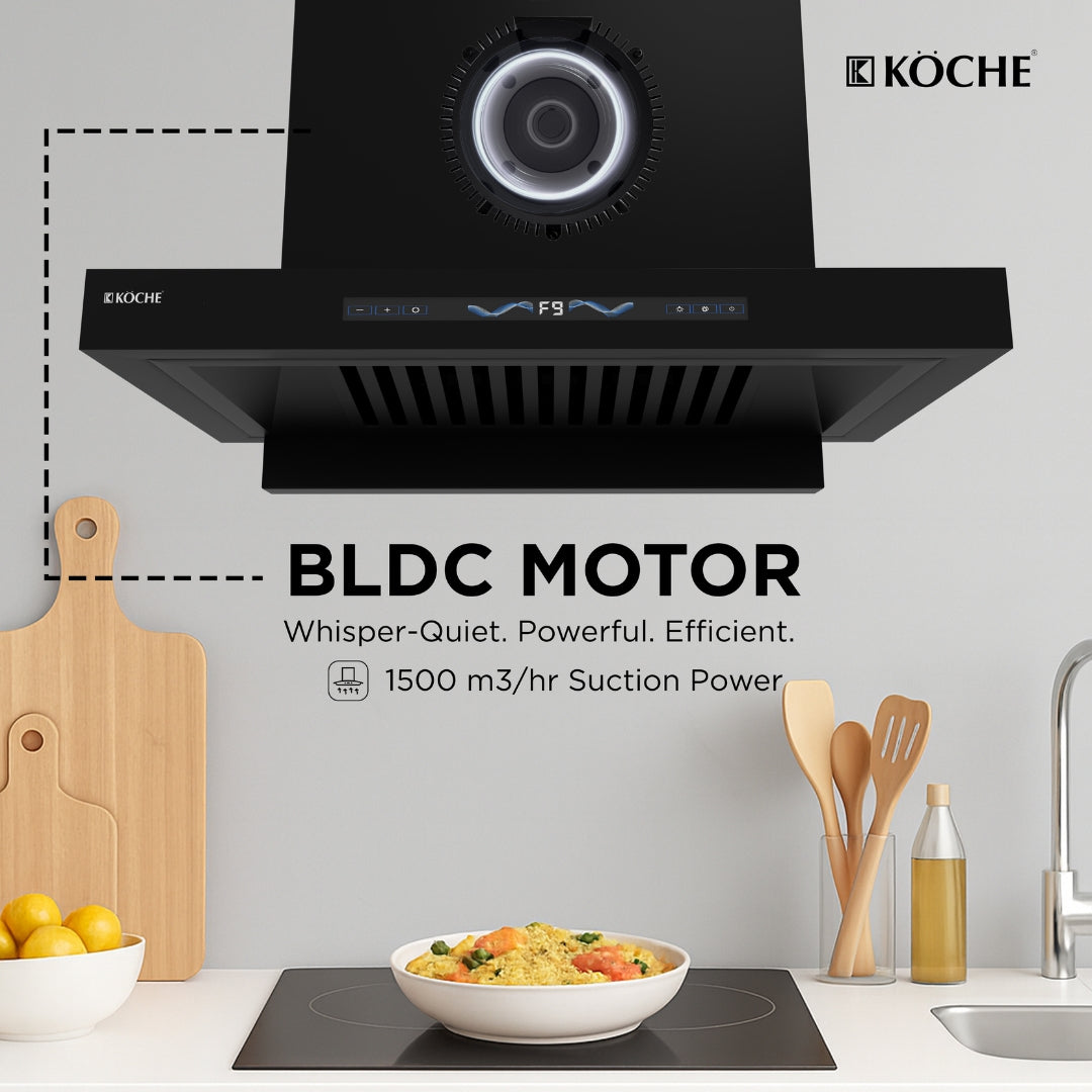 Stark 60 BLDC chimney motor technology kitchen hood