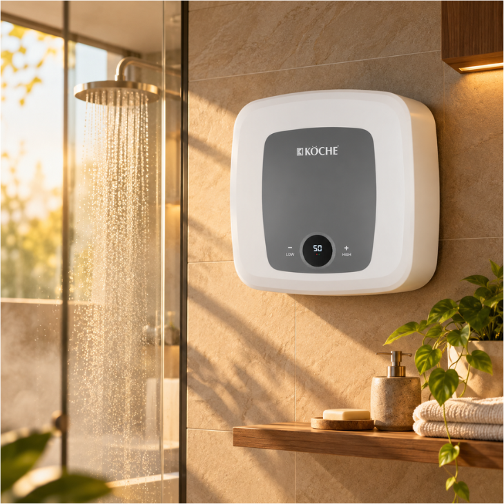 Luma Pro Digital Storage Water Heater 25 L | 5 Level Safety Mechanism | BEE 5 Star