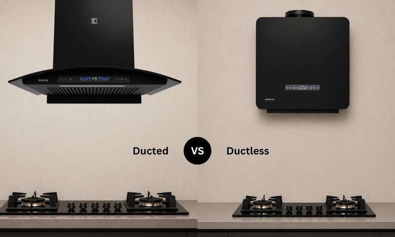 Ducted vs ductless chimney — which is better for kitchen