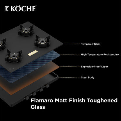 Flamaro 4B Auto Matt Cooktop