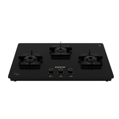 Koche Betty 3 burner glass gas hob