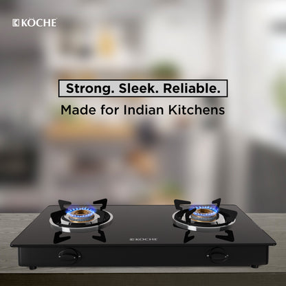 Köche Bren 2 burner cooktop - strong, sleek & reliable