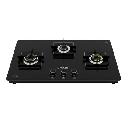 Koche Ivan 3 burner glass gas hobtop