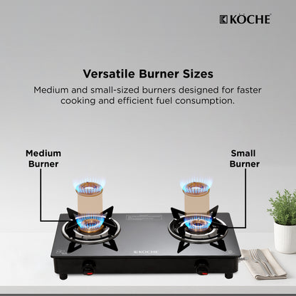 Köche Spartek Cooktop Medium & Small Burners