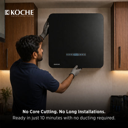 Köche Port 60 kitchen chimney easy installation