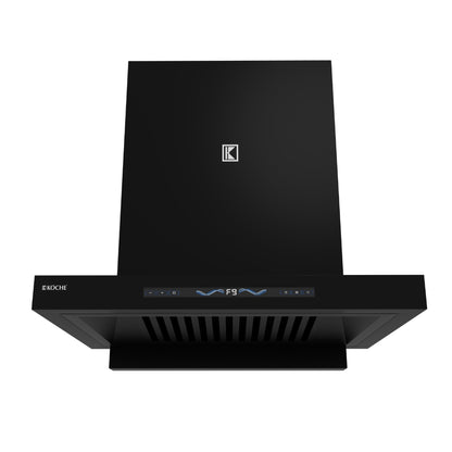 Stark 60 BLDC chimney front view modern kitchen hood design