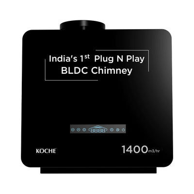 Köche Port 60 India's 1st Plug N Play BLDC chimney.